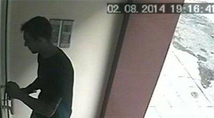 уникален апаш разби две врати две стени няколко камери открадна велосипед блок пловдив