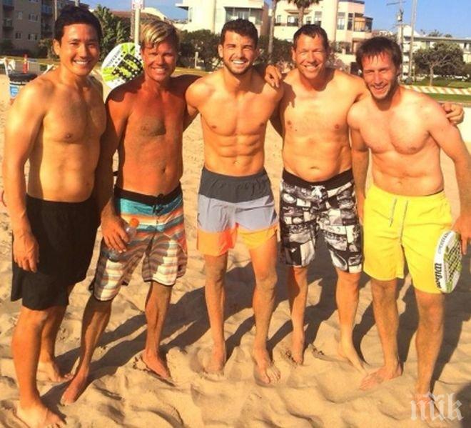 Григор Димитров с плочки като на Роналдо (снимка + видео)