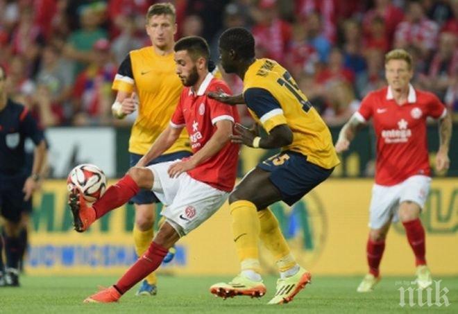 Майнц 05 отпадна безславно, Тодор Неделев не игра