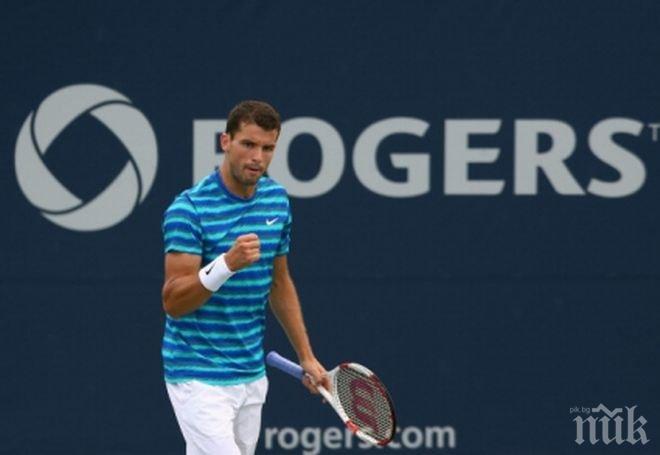 Гришо: В добра позиция съм да продържа още напред, винаги съм готов да играя с Шарапова