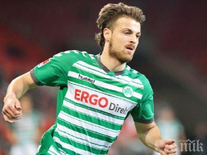 Катастрофиралият футболист от Германия се размина от най-лошото
