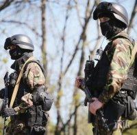 Шестима души са ранени при взрив на снаряд близо до църква в Донецка област