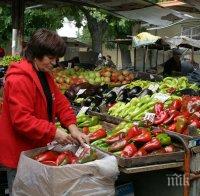 Цените на зеленчуците и плодовете продължават да падат