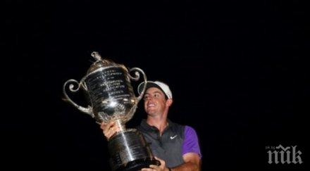 макилрой продължава мачка голфа спечели втори пореден шлем снимки