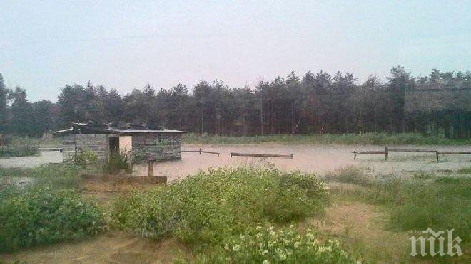 Къмпингуващи издигат палатки без разрешение