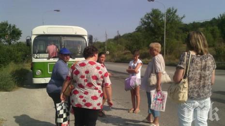 Автобус заряза пътниците си до Летище Варна