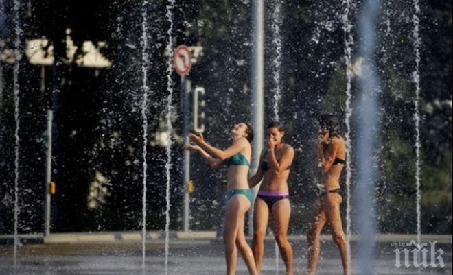 Най-горещо днес беше в Сливен, Силистра, Елхово и Русе