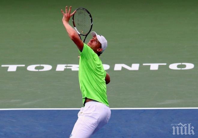 Андерсън проплака: Загубата от Григор е най-тежката в кариерата ми