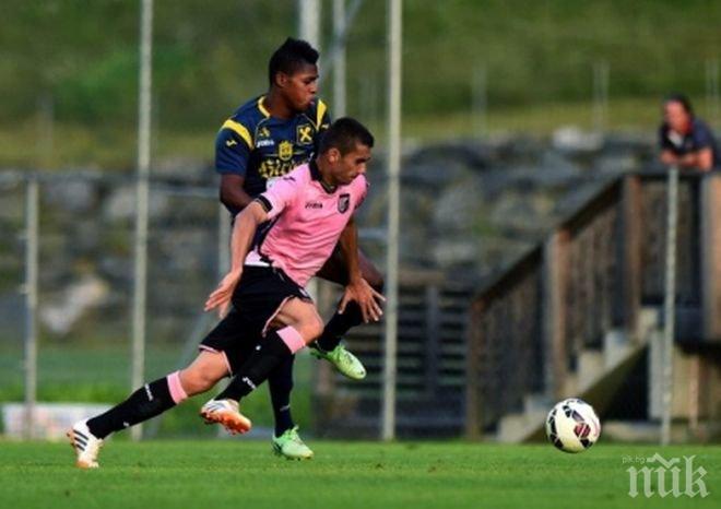 Ивайло Чочев с първи гол за Палермо