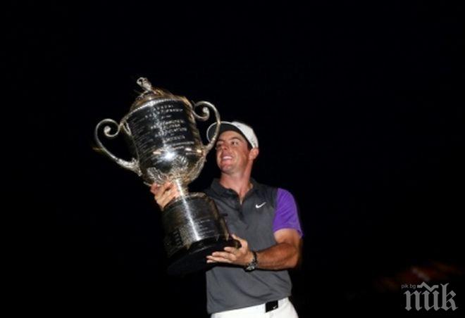 Макилрой продължава да мачка в голфа, спечели втори пореден Шлем (снимки)