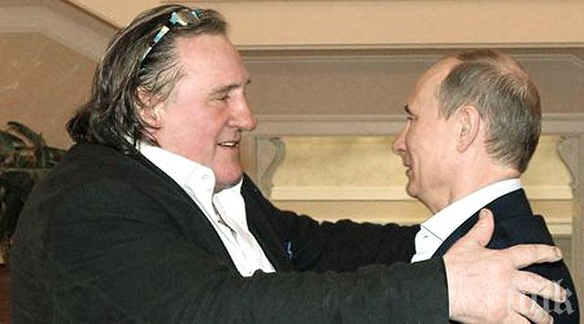 Жерар Депардийо: Руснаците са късметлии с президент като Путин