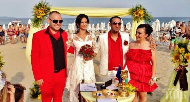 Вижте забележителната сватба на Илиян и Камелия (снимки)