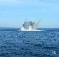 Обезвредиха опасна морска мина във Варна Обезвредиха опасна морска мина във Варна