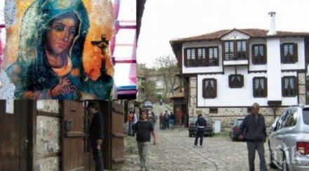 иконата богородица нож сърцето пристига софия