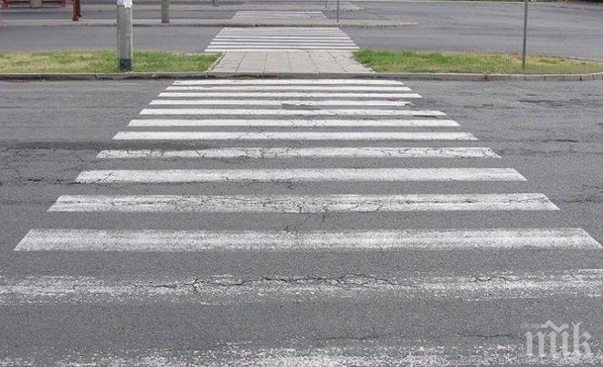 Старец блъсна млада жена на зебра в Пловдив
