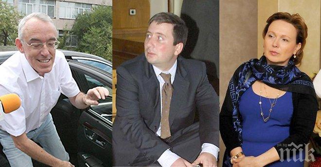 Ето ги медийните барони на служебния кабинет - Силва Зурлева, Прокопиев, Огнян Донев, Павел Станчев... Глътнаха си езиците за карикатурата Христо Иванов!