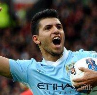 Серхио Агуеро подписа за още 5 години с Манчестър Сити
