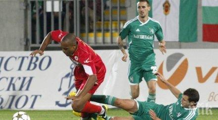 лудогорец води вече гола цска