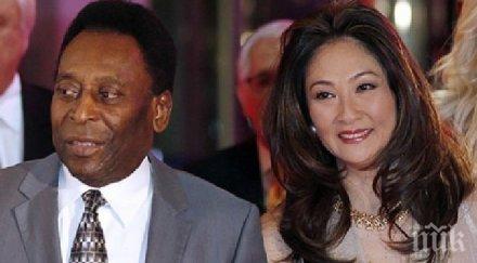 сензация кралят пеле бракува години булката лазарника млада