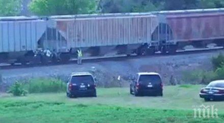 товарни влакове превозващи токсични химикали сблъскаха сащ двама загинали