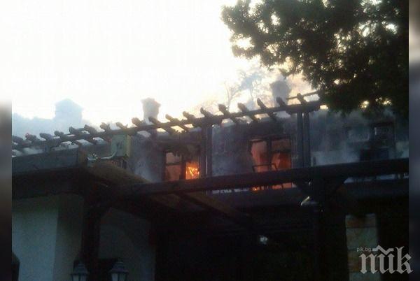 Пожарът в детския лагер в Кранево лумнал заради незагасена цигара