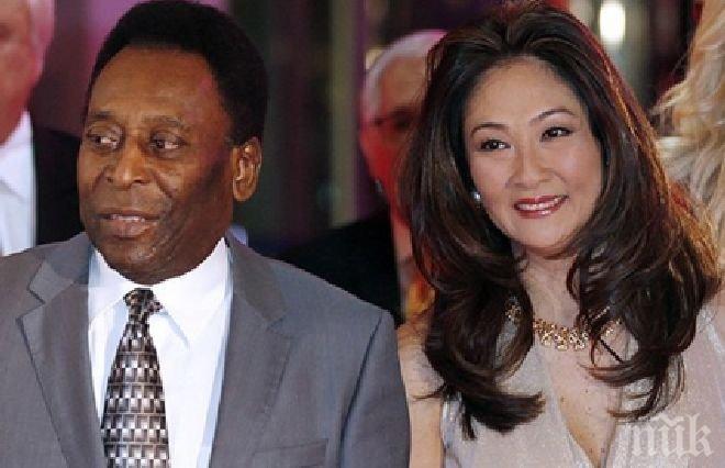 Сензация! Кралят Пеле се бракува на 73 години, булката е с 32 лазарника по-млада