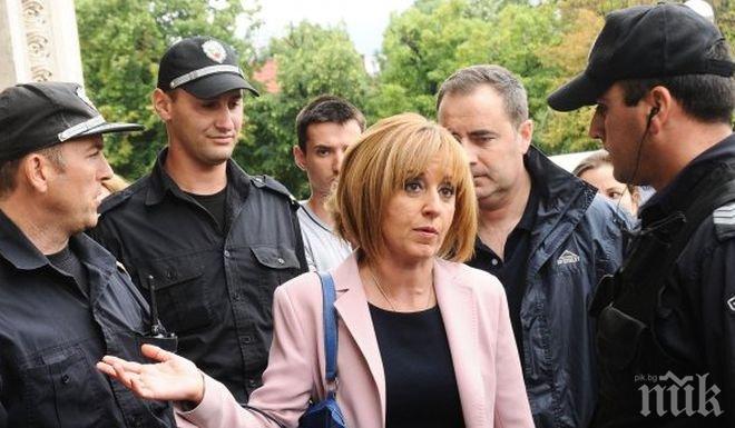 Мая Манолова посети църква, мъж я атакува: Това е лицемерие - комунистите не се кръстите! А къде са ви работните места?