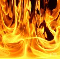 отмъщение сплашване запалиха входната врата дома бургазлия