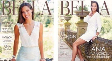 фамозна ана иванович блести корицата bella снимка