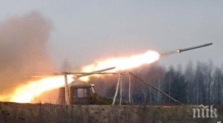 ракета удари конвой бежанци източна украйна