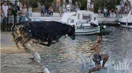 мексиканец достигна исус ходи вода уникална снимка