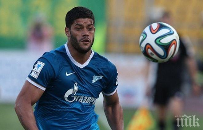 Хълк може да стане съотборник на Бербатов в Монако