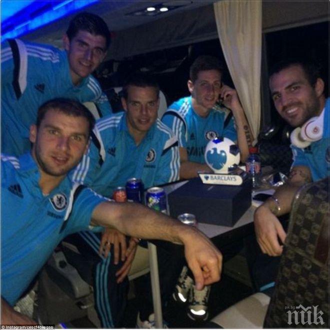 Сеск Фабрегас грабна първата си награда с екипа на Челси