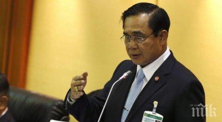 лидерът хунтата тайланд стана официално премиер