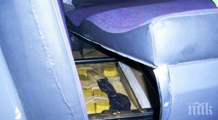 спипаха хероин млн лева бус турция