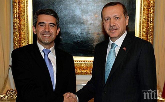 Плевнелиев ще уважи церемонията по встъпване в длъжност на президента Ердоган 