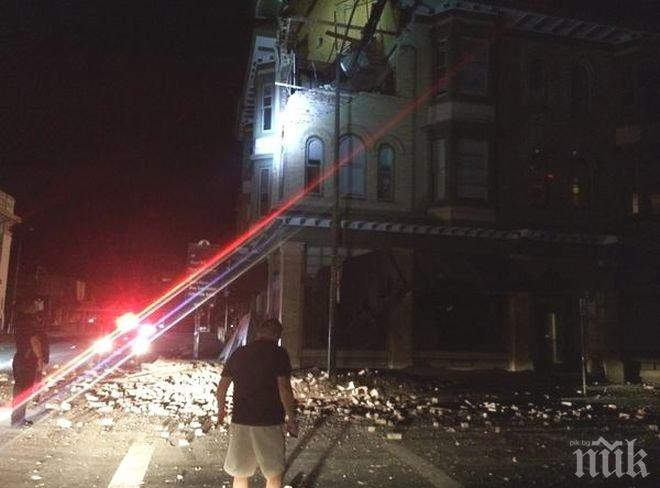 Над 100 са ранените от земетресението в Калифорния, трима са пострадали тежко