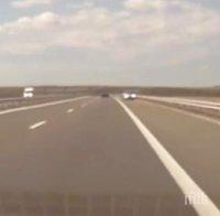 Врачанец тръгна в насрещното на магистрала 