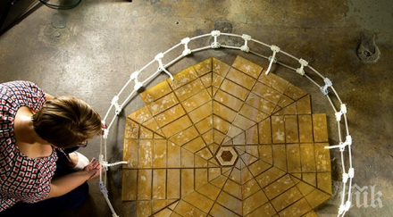 соларен масив сгъва оригами