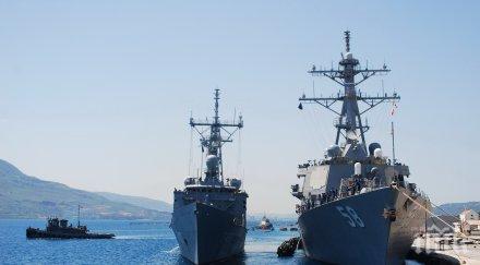 два кораба нато влизат черно море дни
