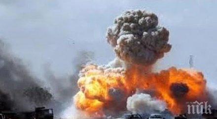 четири въздушни удара нанесе сащ обекти ислямска държава