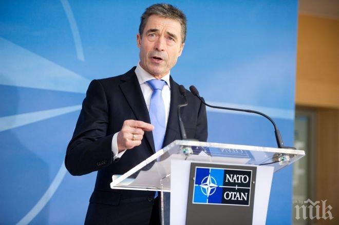 Financial Times: Андерс фог Расмусен заяви, че руският хуманитарен конвой служи за отвличане на вниманието