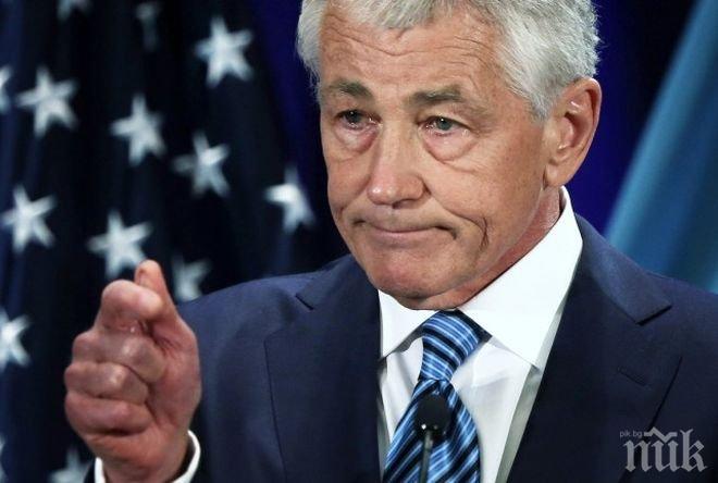 Чък Хейгъл обяви седем европейски правителства, подкрепили въоръжаването на кюрдите в Ирак