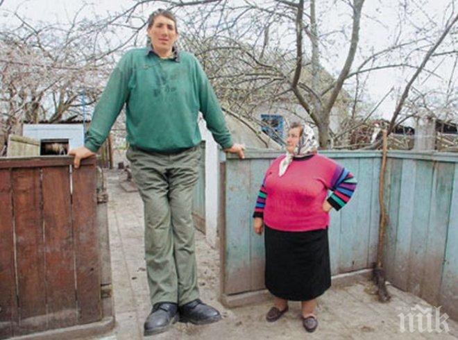 Инсулт покоси най-високия човек в света