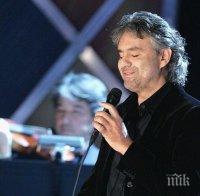 Бочели нощува в голф клуб край София