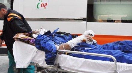 двама мъже тежки изгаряния токов удар