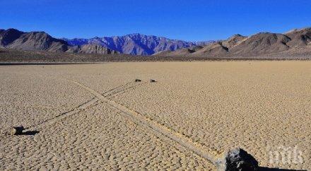 разкриха тайната камъните движат долината смъртта