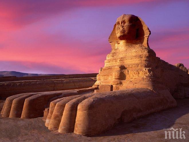 Затварят за туристи Сфинкса от египетските пирамиди - ще го ремонтират