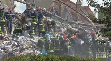 шестима вече загиналите париж срутване жилищен блок