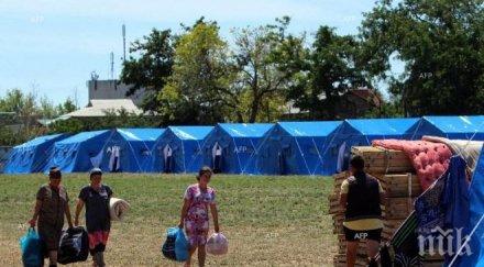 половин милион души напуснаха домовете източна украйна